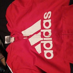 Boys Adidas zip up hoodie